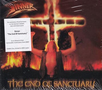 cd - Sinner - The End Of Sanctuary, Verzenden, Nieuw in verpakking