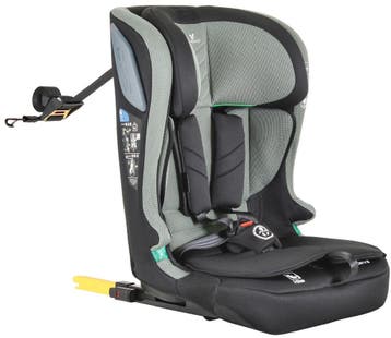 Cangaroo I-Drive Twill Green 76-150 cm i-Size Autostoel, Verzenden, Nieuw, 9 t/m 36 kg, Isofix