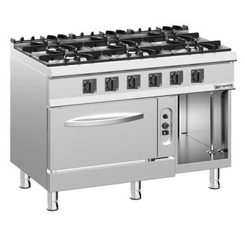 GGM Gastro | Gasfornuis - Giuseppe 700 - 1200x730mm - 45,0 |, Verzenden