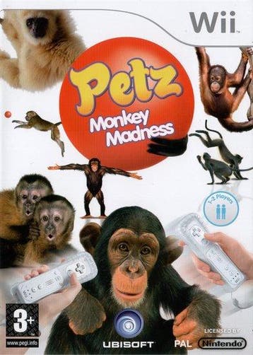 Petz Monkey Madness [Wii], Ophalen of Verzenden, Zo goed als nieuw