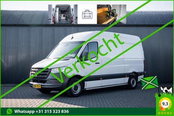 Zakelijke Lease |  Mercedes-Benz Sprinter 311 CDI RWD L2H2 |, Stof, Gebruikt, Wit, Mercedes-Benz
