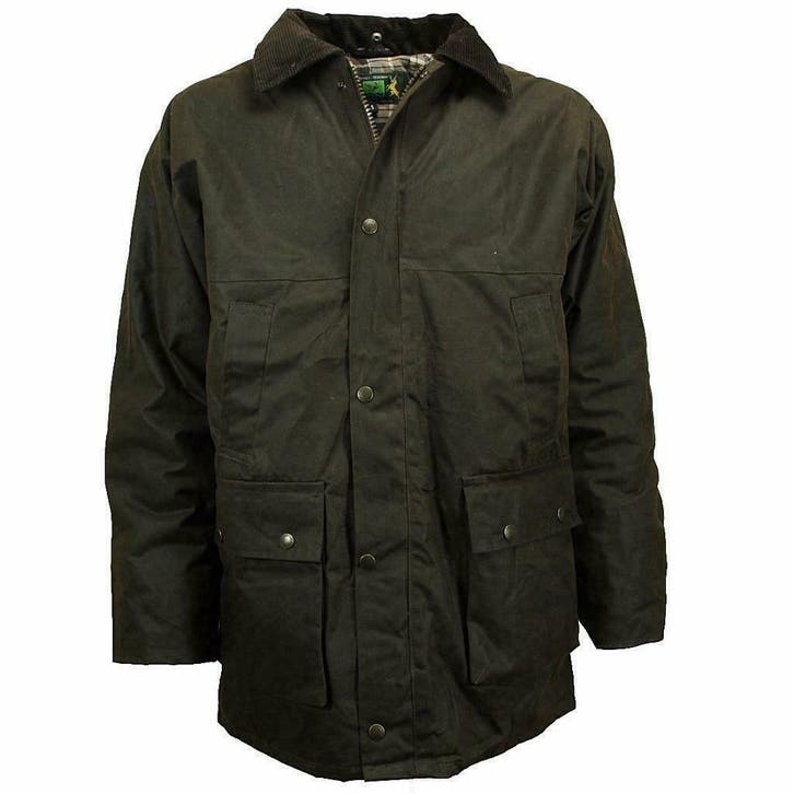 Winter waxjas van Hunter in bruin of groen, Kleding | Heren, Jassen | Winter, Overige kleuren, Nieuw, Overige maten, Ophalen of Verzenden