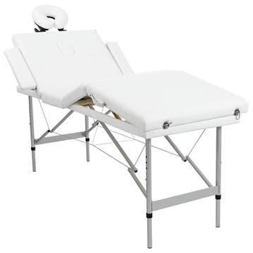 vidaXL Massagetafel inklapbaar met aluminium frame (vier, Sport en Fitness, Verzenden, Nieuw