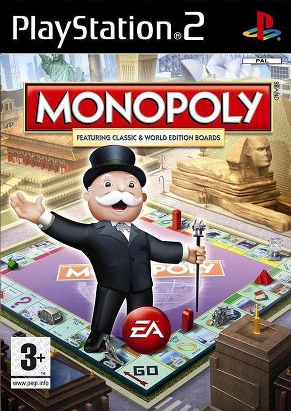Playstation 2 Monopoly, Spelcomputers en Games, Games | Sony PlayStation 2, Zo goed als nieuw, Verzenden