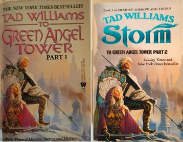 To Green Angel Tower 1 + 2 Tad Williams Fantasy Bundel (EN), Verzenden, Nieuw