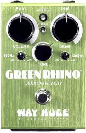 WAY HUGE® GREEN RHINO OVERDRIVE MKIV, WHE207 The Green Rhino, Muziek en Instrumenten, Effecten, Ophalen of Verzenden, Nieuw, Distortion, Overdrive of Fuzz