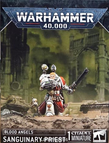 Blood Angels Sanguinary priest (Warhammer 40.000 nieuw), Hobby en Vrije tijd, Wargaming, Ophalen of Verzenden, Nieuw