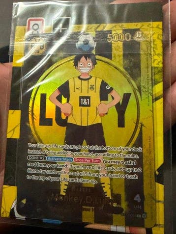 Bandai - Speelkaarten - Monkey D. Luffy - Papier, Nieuw