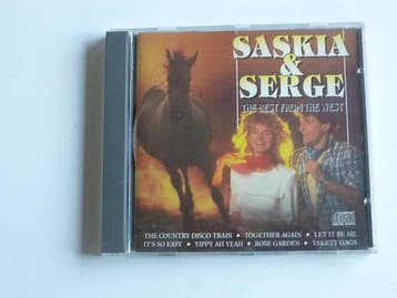 Saskia & Serge - The best from the West (K-Tel), Ophalen of Verzenden, Zo goed als nieuw