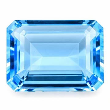 Zonder minimumprijs - 1 pcs Blauw Topaas - 58.81 ct -, Nieuw