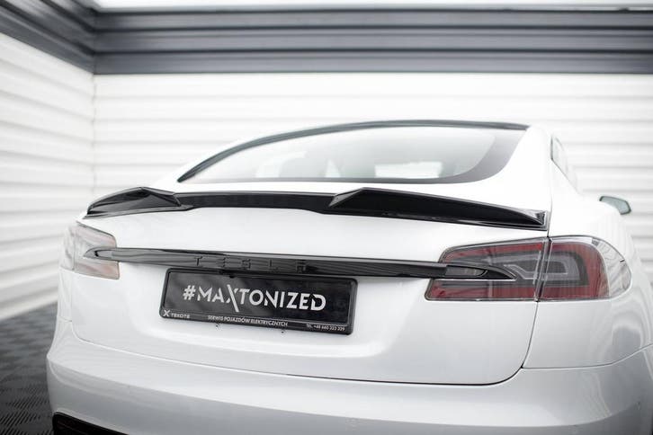 Maxton Achterspoiler Tesla Model S Plaid Mk1 Facelift, Auto diversen, Tuning en Styling, Verzenden