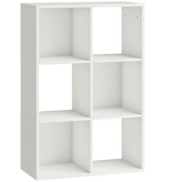 Boekenkast Staand Rek Met 3 Niveaus Smal Rek Met Kantelbevei, Verzenden, Nieuw