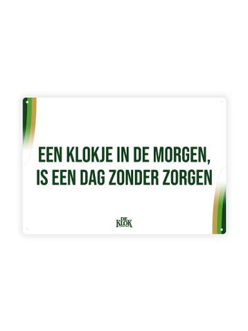 Een klokje in de morgen, is een dag zonder zorgen - De Klok, Ophalen of Verzenden, Nieuw