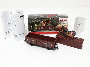 Märklin H0 - 44224 - Model treinwagon (1) - kerstwagen, Hobby en Vrije tijd, Nieuw