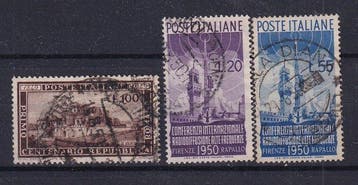 Italië 1948/1967 - Italiaanse Republiek, verzameling, Gestempeld