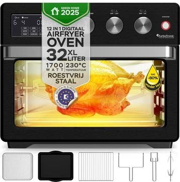 TurboTronic Airfryer XXL & Oven - 32L -, Verzenden, Nieuw