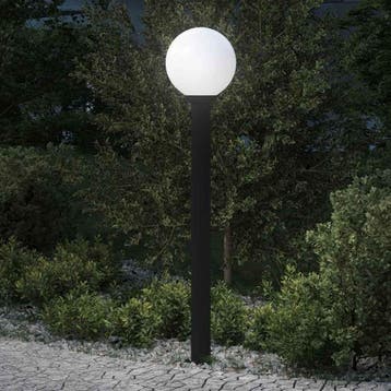 vidaXL Bolderverlichting 120 cm Zwart IP44, Verzenden, Nieuw