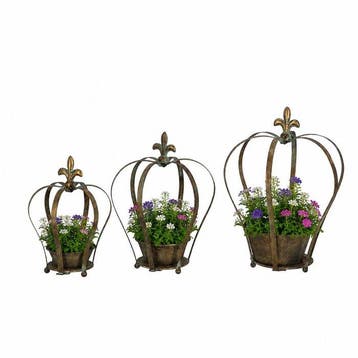 Sculptuuur voor buiten, Exclusieve metalen kroon
