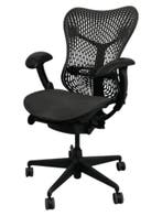 Refurbished/Gereviseerd Herman Miller Mirra Bureaustoel, Verzenden, Zwart, Zo goed als nieuw, Bureaustoel