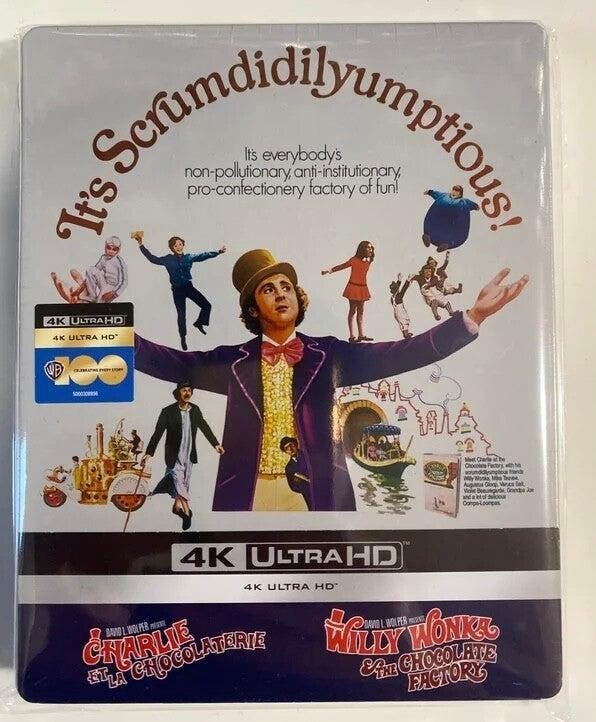 WILLY WONKA & THE CHOCOLATE FACTORY (1971) (IN SEAL) (4K +, Cd's en Dvd's, Blu-ray, Gebruikt, Verzenden