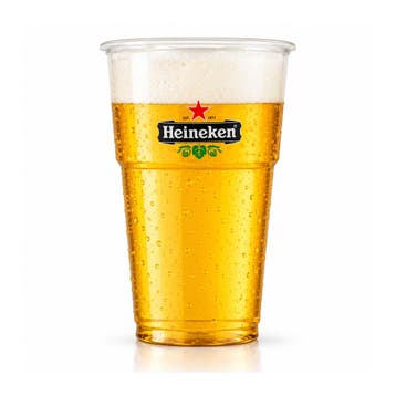 Doos Heineken bierbekers 20cl, Ophalen of Verzenden