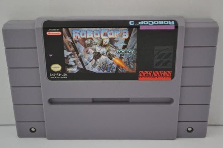 Robocop 3 (SNES USA), Spelcomputers en Games, Games | Nintendo Super NES, 1 speler, Zo goed als nieuw, Verzenden