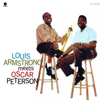lp nieuw - louis armstrong &amp; his all sta - MEETS OSCA..., Verzenden, Zo goed als nieuw, Overige formaten
