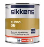 Sikkens Rubbol SB RAL 9001 | Crèmewit 3L, Verzenden, Nieuw, Wit, Verf