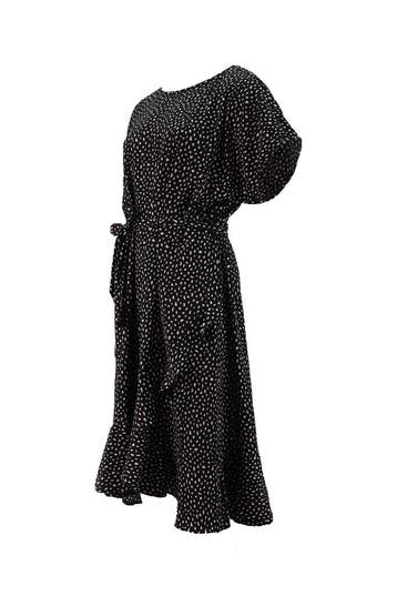 Miss Etam Plus Jurk in maat 46 Zwart, Kleding | Dames, Miss Etam Plus, Verzenden, Zo goed als nieuw, Zwart