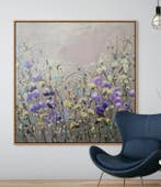 Irina Morisch - summer splash -square abstract floral