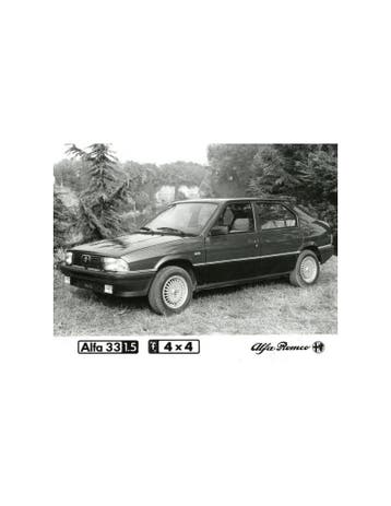 1984 ALFA ROMEO 33 1.5 4X4 PERSFOTO, Nieuw, Alfa Romeo, Author