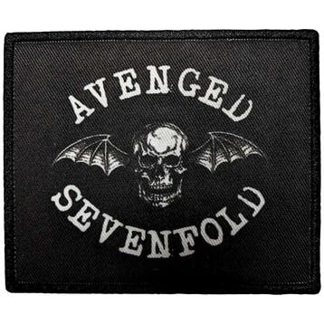 Avenged Sevenfold Deathbat Crest Patch, Ophalen of Verzenden, Nieuw, Kleding