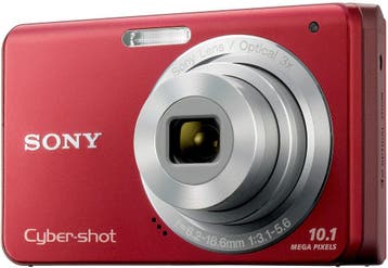 Sony Cyber-Shot DSC-W180 Digitale Compact Camera - Rood, Verzenden, Zo goed als nieuw