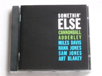 Julian Cannonball Adderley -  Somethin Else, Ophalen of Verzenden, Zo goed als nieuw