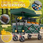 TRESKO® Bolderkar - Opvouwbaar - Bolderwagen - Groen, Verzenden, Zo goed als nieuw