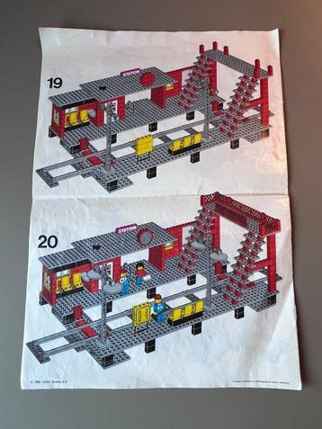 Lego Set - 7822 - City - 7822 Station, Nieuw