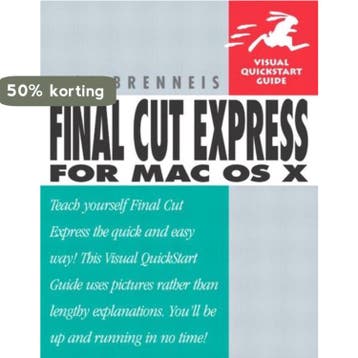 Final Cut Express for Mac Os X - Lisa Brenneis 9780321199126, Verzenden, Zo goed als nieuw, Lisa Brenneis