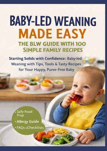 Baby-Led Weaning Made Easy – The Blw Guide With 100 Simple F, Ophalen of Verzenden, Nieuw, Elin Leckerschmaus