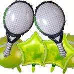 Jute giftbag met gelukspoppetje Tennisbal en fortune cookie, Sport en Fitness, Tennis, Verzenden, Nieuw, Overige typen, Overige merken