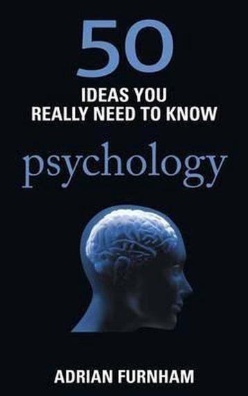 50 Ideas You Really Need to Know - Adrian Furnham, Verzenden, Gelezen, Adrian Furnham