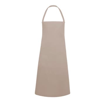 GGM Gastro | KARLOWSKY | Slabbenschort Basic - Zand | LSBKS, Verzenden, Nieuw, Overige kleuren, Schort