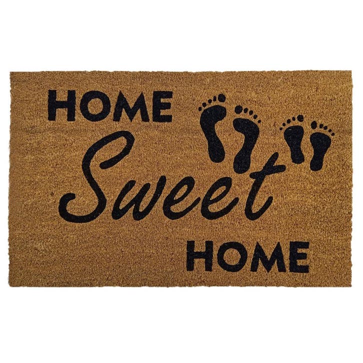 Kokosmat 'Home Sweet Home' - 50x80 cm, Tuin en Terras, Deurmatten, Verzenden