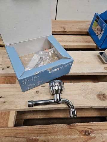 Inbouw GRB Kitchen 13 cm Koudwaterkraan, Ophalen of Verzenden, Nieuw, Kraan