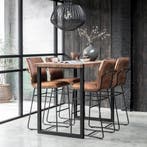 *WOONWINKEL* DTP Home Timeless Beam Teakhouten Bartafel 110, Huis en Inrichting, Tafelonderdelen, Verzenden, Nieuw