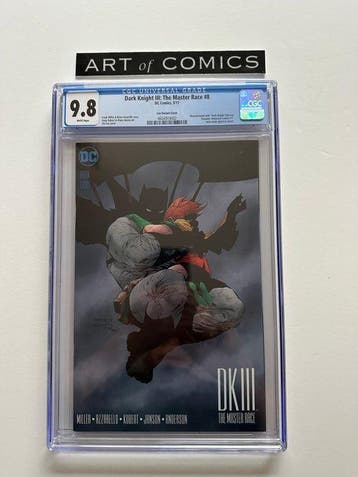 Dark Knight III The Master Race #8 - Rare Jim Lee variant, Nieuw