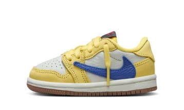 Jordan 1 Retro Low OG SP Travis Scott Canary (TD), Nieuw