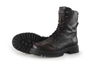 Nelson Veterboots in maat 39 Rood, Verzenden, Overige typen, Zo goed als nieuw, Nelson