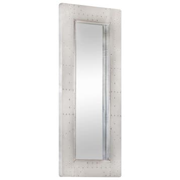 vidaXL Spiegel luchtvaartstijl 110x50 cm metaal, Verzenden, Nieuw
