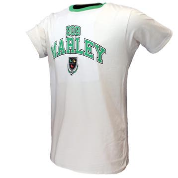 Bob Marley University Crest Three Little Birds T-Shirt, Verzenden, Nieuw