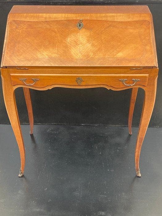 Bureau - 74.012.00.92-B - Hout, Metaal, Leder, Antiek en Kunst, Curiosa en Brocante